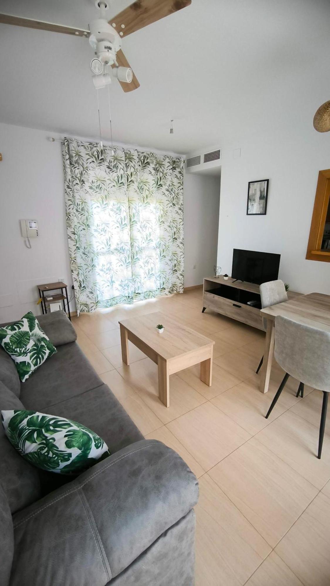Apartamento Dos Habitaciones Con Piscina Y Gran Terraza Roquetas de Mar Buitenkant foto