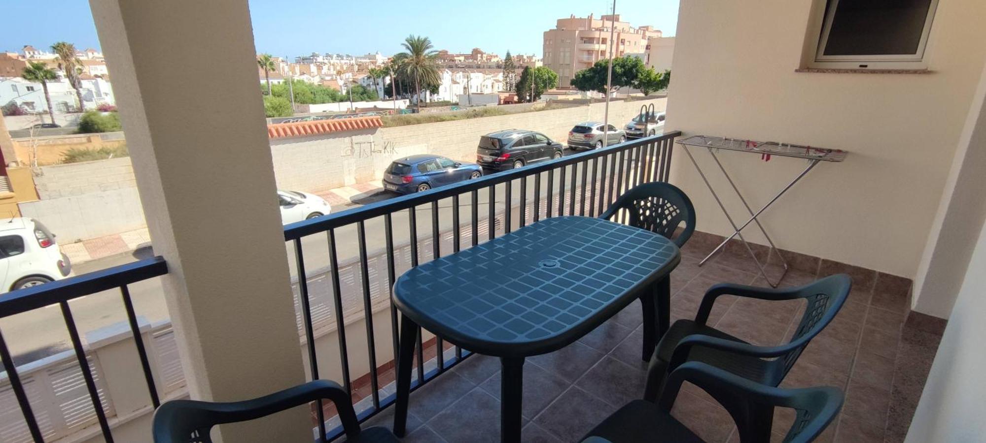 Apartamento Dos Habitaciones Con Piscina Y Gran Terraza Roquetas de Mar Buitenkant foto