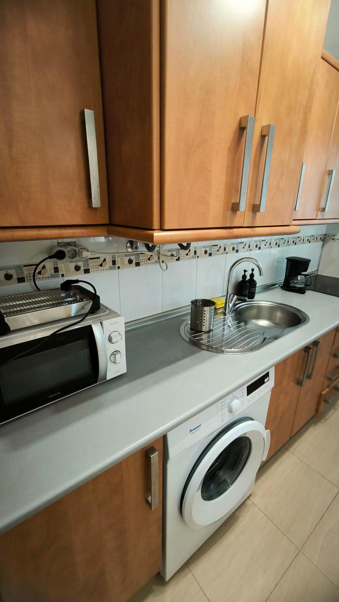 Apartamento Dos Habitaciones Con Piscina Y Gran Terraza Roquetas de Mar Buitenkant foto